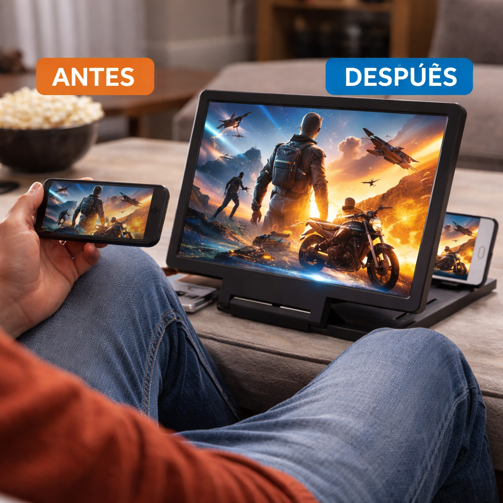 MaxView™ – Amplificador de Pantalla HD 3D