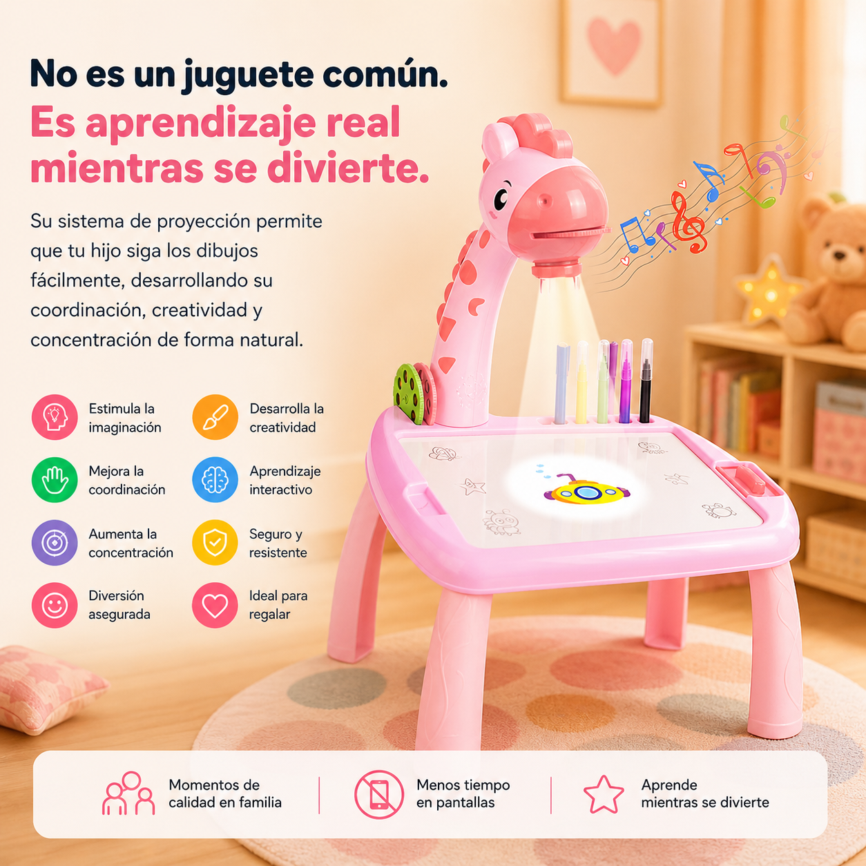 Mesa Con Proyector Para Dibujos