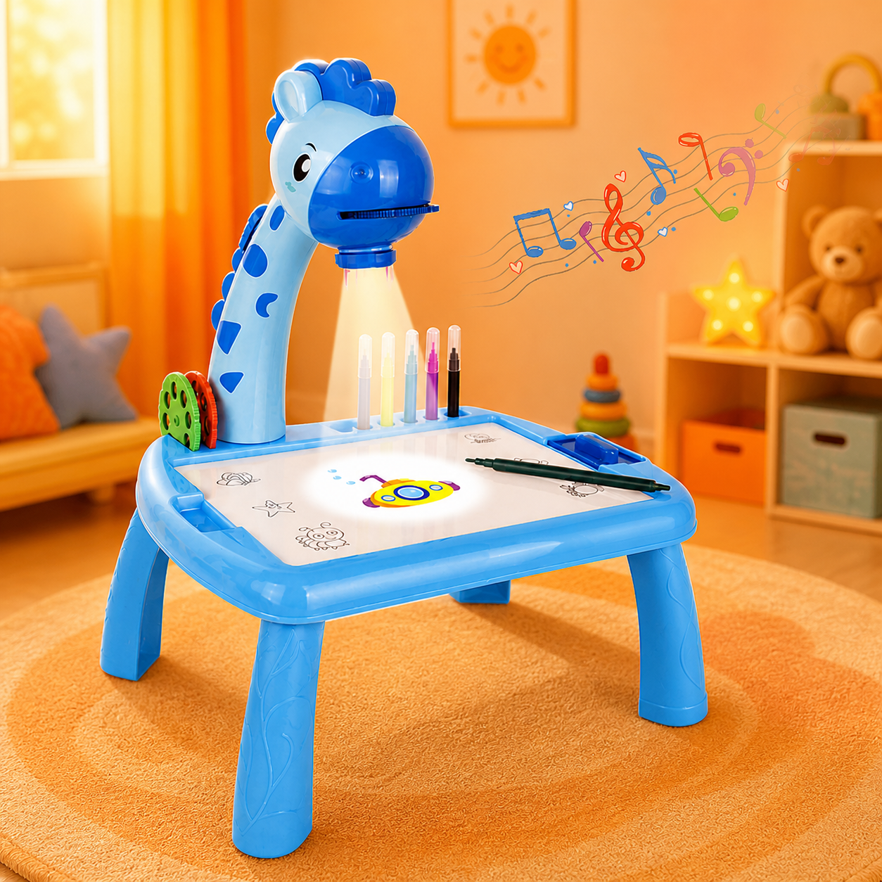Mesa Con Proyector Para Dibujos